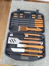 Mr. Bar-b-q 18 Piece Tool Set With Case. Fixed Price $25.00.