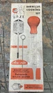Barbecue Cooking Set Acu-rite Meat Thermometer Skewer Baster Vintage Bbq Mcm. Fixed Price $12.00.