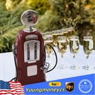 Whiskey Dispenser Bottle Gas Pump Station Barware Tool Double Guns 1800ML. Fixed Price $32.96.