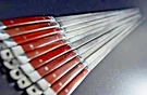 12PCS/SET Bbq Skewers Stainless Steel Barbecue Grill Kebab Wooden HANDLE15 In(l). Fixed Price $57.99.