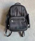 Brooks Brothers BB18821 Grant Dual-handle Backpack -charcoal Grey & Black-new. Fixed Price $100.00.