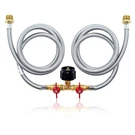 Mensi Upgrade 5 Feet 2 Way Splitter Cga Propane Tank Converter Adapter.... Fixed Price $46.15.