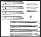 Dongftai 4-PACK Stainless Steel Heat Plates, Burner & Adjustable Crossover Tube. Fixed Price $47.95.