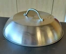 Cuisinart Gourmet 12.5 Melting Dome Steamer Stainless Steel Grilling Burgers +. Fixed Price $24.00.