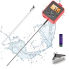 Timloon Digital Candy Thermometer With Pot Clip, Backlight Lcd, 8" Long Probe,. Fixed Price $25.95.