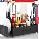 Heavy Duty Steel Bbq Caddy W/ Paper Towel Holders Outdoor Grilling Camping New. Fixed Price $38.92.
