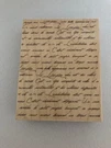 Stampabilities Rubber Le London Script # TR1008- X- Large Size. Fixed Price $12.00.