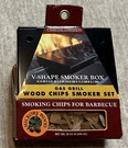 New Charcoal Companion V-shape Smoker Box Wood Chips Set Hickory. Fixed Price $9.89.