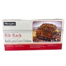 Charmglow Deluxe Non-stick Rib Rack For The Grill Black New In Box. Fixed Price $10.00.