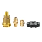 QCC1 Nut Propane Tank Cylinder Adapter Kit Pipe Fittings For Bbq Gas Grill Stove. Fixed Price $13.91.