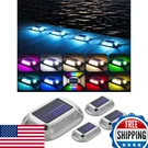 4-PACK Rgb Solar Driveway Lights, Waterproof Aluminum Led Path Markers 12 Modes. Fixed Price $69.32.
