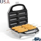 6 Corn Dog Maker Automatic Temperature Control Non-stick Easy Clean Perfect Gift. Fixed Price $52.07.