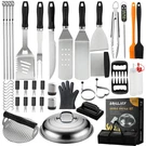 Grilljoy 46PC Griddle Accessories Set Robust Plastic Handle All-in-one. Fixed Price $53.43.