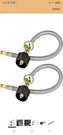 Onlyfire 15" Rv Propane Hose With Gauge,stainless Steel Pigtail, 2-PACK. Fixed Price $15.00.