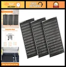 Enameled Steel Grill Grates & Emitter Plates For 3 Burner Infrared Bbq, 17"X25.5. Fixed Price $79.99.