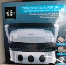 Sharper Image Stainless Steel Griddle 8147SI. Fixed Price $80.00.