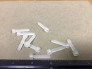 Qty (10) 10-32 X 1" Kel-f, Pctfe, Socket Head Cap Screws, K116-44-25. Fixed Price $8.95.