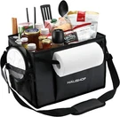 Haushof Large Grill And Picnic Caddy With Paper Towel Holder Waterproof Oxford. Fixed Price $30.99.