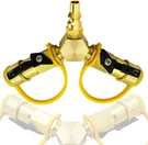 Mcampas 1/4" Rv Propane Quick Connect Y Splitter Adapter For Inch. Fixed Price $34.37.