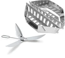 Charcoal Basket Briquet Holders/ash Catcher And Onetouch Cleaning System Acce.... Fixed Price $37.49.