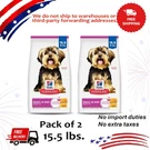 2 Pack Of Hills Science Diet Small Mini Breed Dog Food Chicken Rice, 15.5 Lb Bag. Fixed Price $91.68.