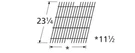 Music City Metals Grill Part # 54911 - Grid, Porc Stl Wire, 23.25 X 11.5; Vikin. Fixed Price $80.38.