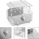Onlyfire Rotisserie Basket Set, 2 Pack Stainless Steel Grill For Most .... Fixed Price $31.95.