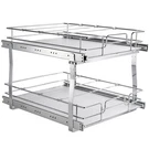 Vevor Tier 20"WX21"DX15"H Pull Out Cabinet Organizer, Heavy Duty Slide Pan. Fixed Price $80.28.