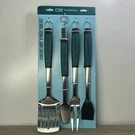 Char-broil 4PC Comfort Grip Tool Heat Resistance Grill Cookware Set. Fixed Price $25.00.