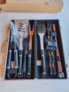 Romanticist Heavy Duty Bbq Grill Tool Set - Aluminum Carry Case Silver New. Fixed Price $16.00.