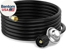 12 Feet Propane Regulator And Hose, Universal QCC1 Low Pressure. Fixed Price $41.14.