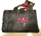 Tampa Bay Buccaneers Fold Away Throw Blanket Picnic Tote Packable Compact Nwt. Fixed Price $29.99.