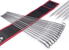 Metal Shish Kabob Skewers Sticks For Bbq Grilling, Roasting, Barbecue Stainless. Fixed Price $18.60.