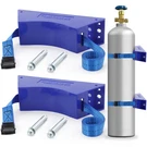 2PCS Propane Tank Holder Cylinder Wall Mounted Bracket Gas Dura. Fixed Price $27.86.