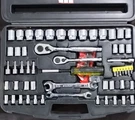 Stanley 88-042 Mechanics Tool Set Chrome Ratchets Sockets Wrenches Hard Case. Fixed Price $39.99.