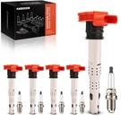 A-premium 5X Ignition Coils & Iridium Spark Plugs For Vw Jetta 05-15 Passat. Fixed Price $82.99.