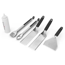 New Blackstone Stainless Steel Silver Griddle Tool Set Pc, Model 5464. Fixed Price $65.00.