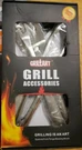 Grillart Heavy Duty Bbq Tools Set. Snake-eyes Design Stainless Steel. Fixed Price $39.99.