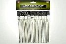 Se Acid Brush (12 Pc.) - AB34 Bristle 1" X 3/4", Length 6''. Fixed Price $9.99.