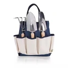 Picnic Time Garden Tote Bag W/ Set Include 3 Wooden Handles. Fixed Price $37.49.