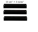 Porcelain Steel Heat Plates 3PK Bbq Gas Grill Parts Shield Cover For Uniflame. Fixed Price $30.97.