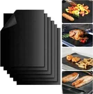 Grill 6 Pcs, 100% Non-stick Bbq Mats, Easy Clean, For Barbecue Electric Gas+. Fixed Price $7.50.