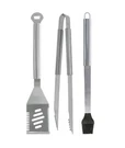 Master Forge 3 Pc Prestige Stainless Steel Tool Set Bbq Grill Cooking (pt). Fixed Price $14.99.