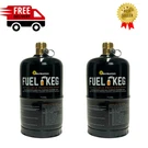(2 Pack) Mr. Heater Fuel Keg Lb. / 16 Oz. Empty Refillable Propane Tank. Fixed Price $37.96.
