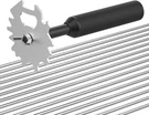 Bbq Grill Scraper Stainless Steel Barbecue Grate Cleaner Unique Handle .... Fixed Price $15.90.