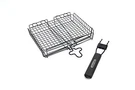 Grillpro Deluxe 12" 9.5" Broiler Basket With Detachable Handle 24876. Fixed Price $17.99.