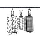 Pit Barrel Cooker 3-HANGER Value Pack Smoker Hangers Meat And.... Fixed Price $61.06.