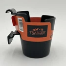 New!! Traeger Cup Holder Mount Grill Accessory Rail Drink Steel 12OZ Can. Fixed Price $17.95.