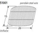Music City Metals Grill Part # 51001 - Grid, Porc Stl Wire, 15 X 20; Uniflame. Fixed Price $40.04.