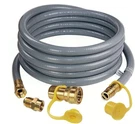 Dozyant 24 1/2" Id Natural Gas Hose, Low Pressure Lpg Feet, Gray. Fixed Price $91.49.